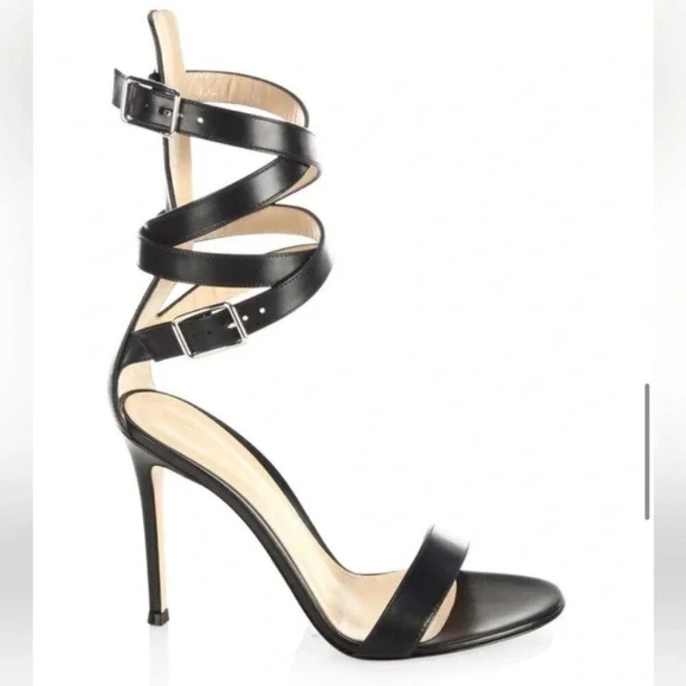 GIANVITO ROSSI ALERIS STRAPPY STILETTOS - Picture 2 of 7